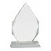  Diamond Crystal on Clear Pedestal Base 